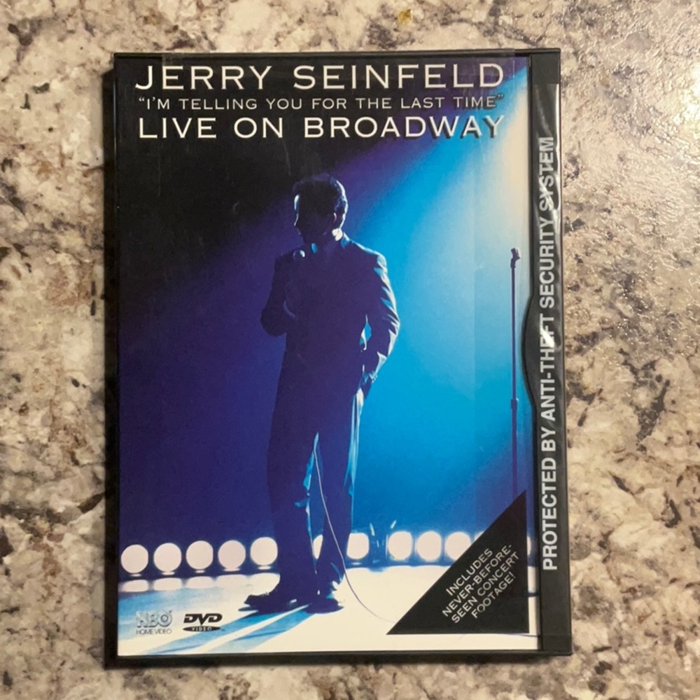 Jerry Seinfeld live on Broadway DVD